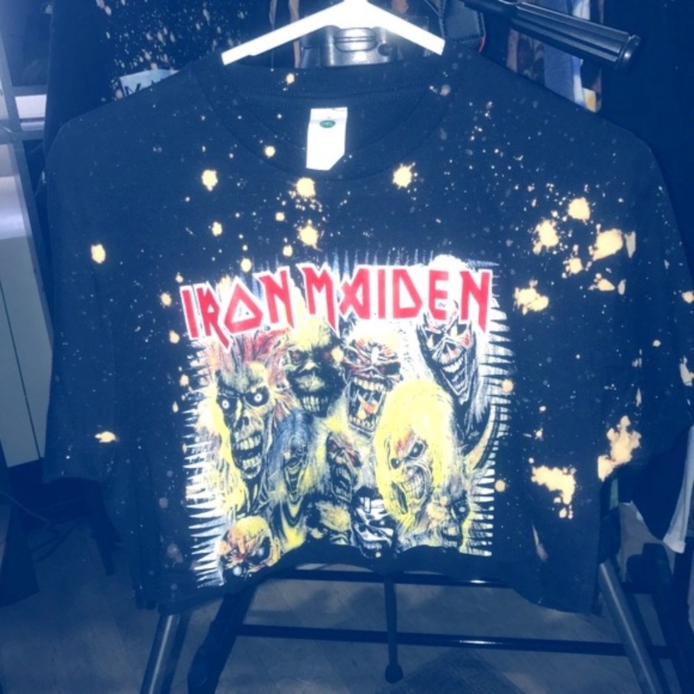 Iron Maiden crop top